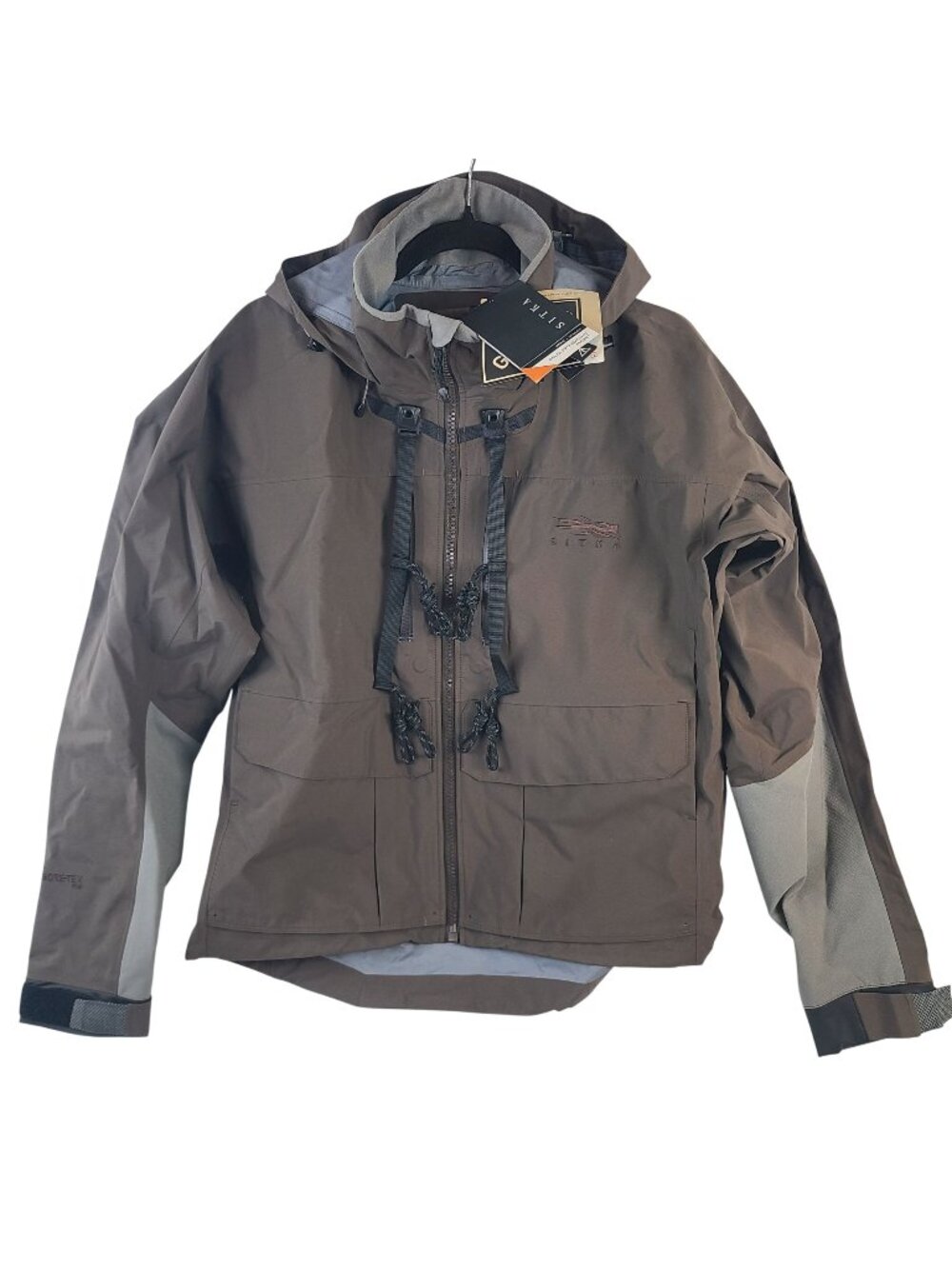 NEW Sitka Delta Pro Wading Jacket Gore-Tex Men's Sz M Earth Waterproof Hunting